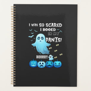 Ausgebuhte Hose Halloween Geist Blaue Kürbisse Planer