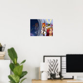 Ausgedehnt Poster (Heimbüro)