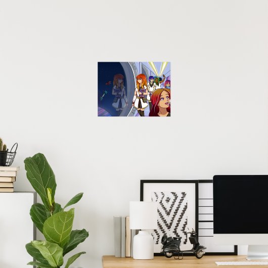 Ausgedehnt Poster (Heimbüro)