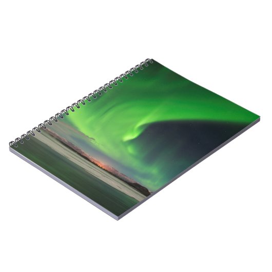 Ausgedehnte Aurora Notizblock (Linke Seite)