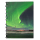 Ausgedehnte Aurora Notizblock (Vorderseite)