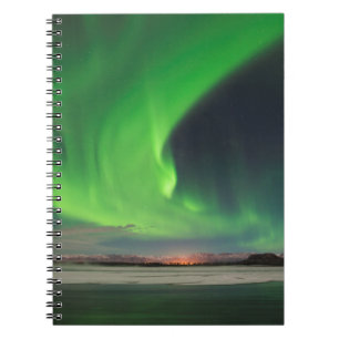 Ausgedehnte Aurora Notizblock