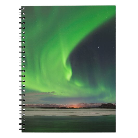 Ausgedehnte Aurora Notizblock (Vorderseite)