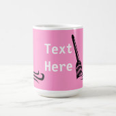 Ausgedehnter Besen - totale Kehraus Kaffeetasse (Mittel)