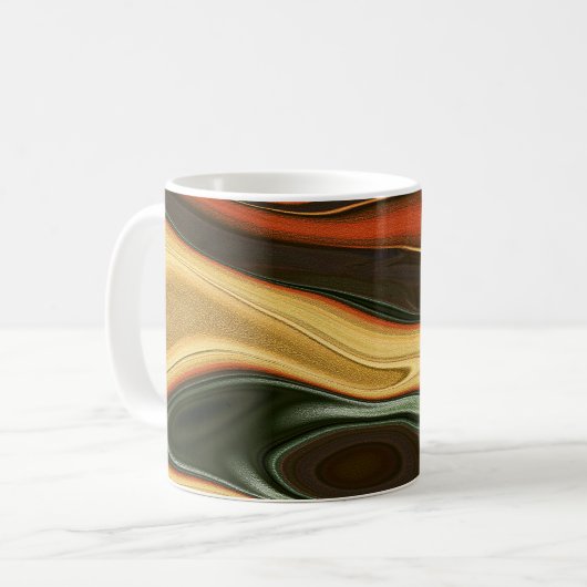 Ausgedörrt Kaffeetasse (Vorderseite Links)