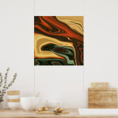 Ausgedörrt Poster (Küche)