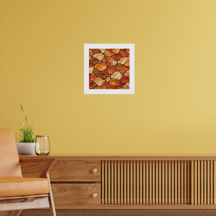 Ausgedorrter Boden Poster