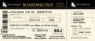 Flugticket Einladungen Zazzle De