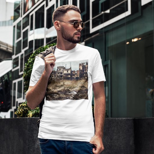 Ausgegebene Gebäude | Verlorene Räume T-Shirt