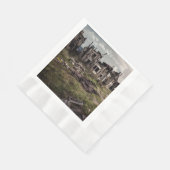 Ausgegebene Gebäude | Vernichtung nach der Apokaly Serviette (Ecke)