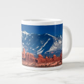 Ausgeglichene Felsen-Spur Jumbo-Tasse (Vorderseite Rechts)