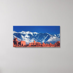 Ausgeglichene Felsen-Spur Leinwanddruck