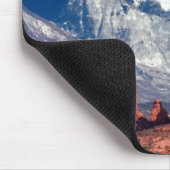 Ausgeglichene Felsen-Spur Mousepad (Ecke)