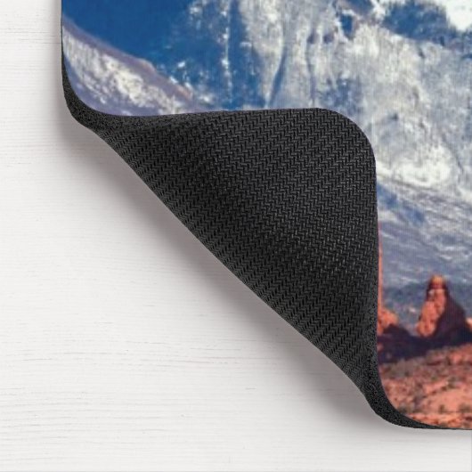 Ausgeglichene Felsen-Spur Mousepad (Ecke)