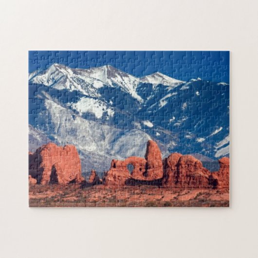Ausgeglichene Felsen-Spur Puzzle (Horizontal)