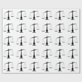 Ausgeglichene Skalen Geschenkpapier (Flach)