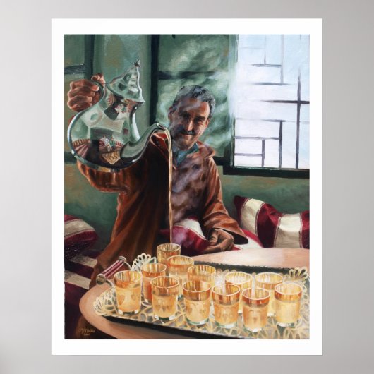 Ausgegossen - limitierter Druck Poster (Vorne)