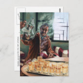 Ausgegossen - Postkarte 2011 (Vorne/Hinten)