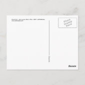 Ausgegossen - Postkarte 2011 (Rückseite)