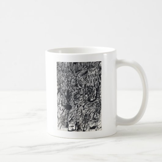 Ausgegossen von Felicity. zeichnend Tinte Kaffeetasse (Rechts)