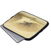 Ausgegrabener Tempel von Abu Simbel, "von Ägypten Laptopschutzhülle (Vorne Knopf)