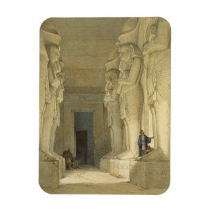 Ausgegrabener Tempel von Gysha, Nubia, aus "Ägypte Magnet