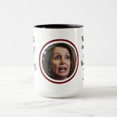 Ausgehen des Kaffees Nancy Pelosi Tasse (Zentrum)