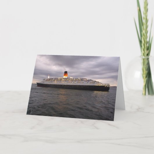 Ausgehend Karte (Vorderseite)