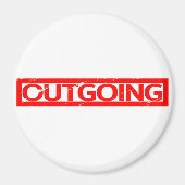 Ausgehende Briefmarke Magnet (Vorne)