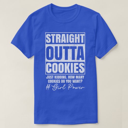 Ausgehende Cookies backen Lover Seller Baker Bak T-Shirt (Design vorne)