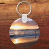 ausgehende Fischerei Schlüsselanhänger (Vorderseite)