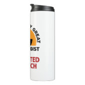 Ausgehobener Krasser Tech Funny Radiologic Technol Thermosbecher (Nach rechts gedreht)