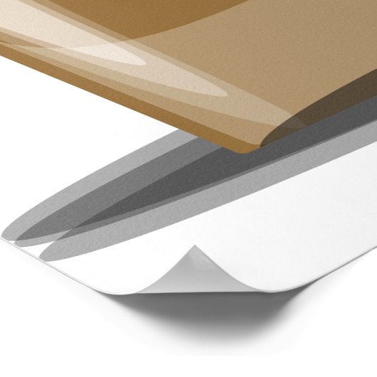 Ausgeklammertes Poster (Ecke)