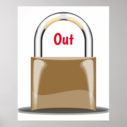 Ausgeklammertes Poster (Vorne)