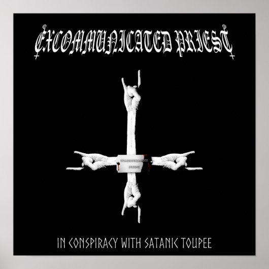 Ausgeklärter Priester "In Verschwörung" Poster (Vorne)