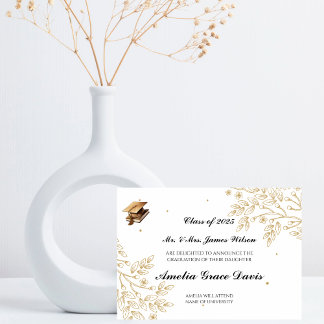 Ausgeklügelte Ankündigung von Gold Abschluss