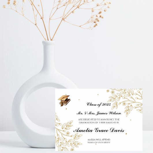 Ausgeklügelte Ankündigung von Gold Abschluss