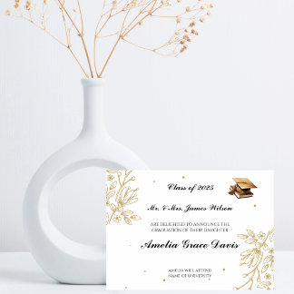 Ausgeklügelte Ankündigung von Gold Abschluss