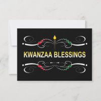 ausgeklügelte Kwanzaa-Segnungen