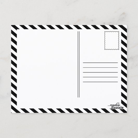 ausgeklügelte Kwanzaa-Segnungen Postkarte (Rückseite)