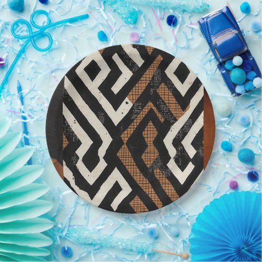 Ausgeklügelte, luxuriöse Papiertafel aus Afrika Pappteller (Party)