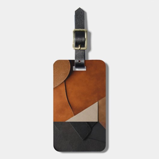 Ausgeklügelter Luxus-Karibik-Gepäcktag Gepäckanhänger (Vorderseite vertikal)