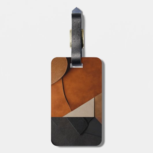 Ausgeklügelter Luxus-Karibik-Gepäcktag Gepäckanhänger (Rückseite vertikal)