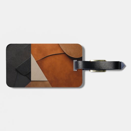 Ausgeklügelter Luxus-Karibik-Gepäcktag Gepäckanhänger (Rückseite horizontal)