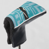 Ausgeklügelter Luxus-Karibik-Gepäcktag Golf Headcover (3/4 Vorderseite)