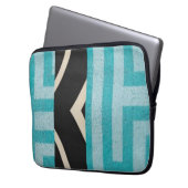 Ausgeklügelter Luxus-Karibik-Gepäcktag Laptopschutzhülle (Vorderseite Links)