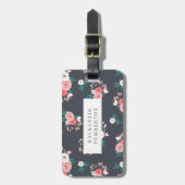 Ausgeklügelter Personalisierter Gepäckträger Gepäckanhänger (Vorderseite vertikal)