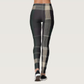 Ausgeklügelter Tartan Leggings (Rückseite)