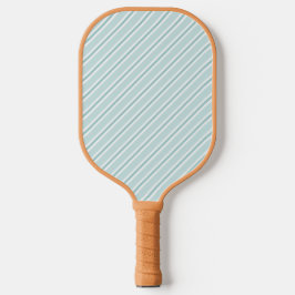 Ausgeklügeltes Aquamarines Grün & Blau-Diagonal ge Pickleball Schläger