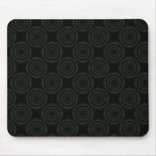 Ausgeklügeltes Chic Mousepad, grün Mousepad